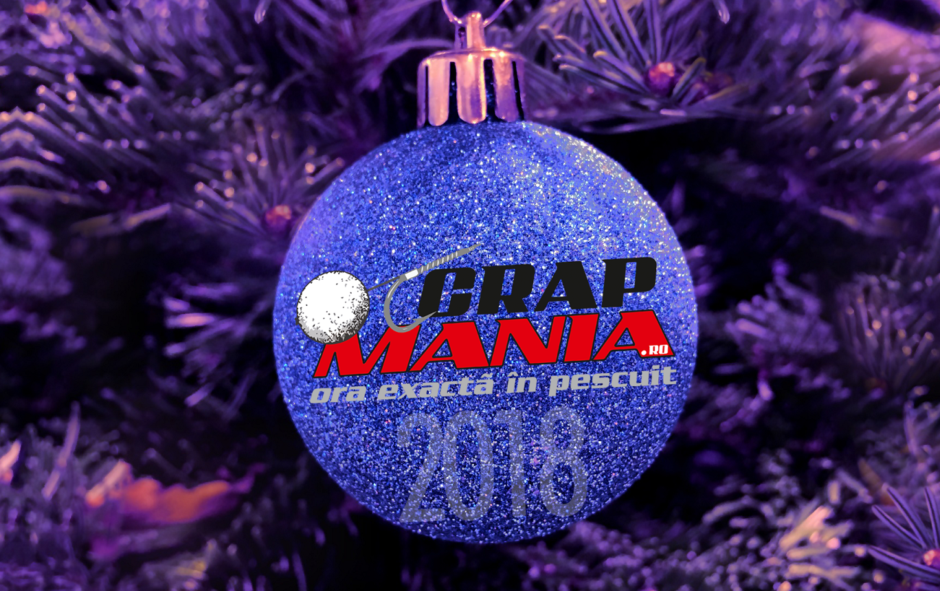 Crapmania va ureaza Sarbatori fericite si multi crapi record in 2018!